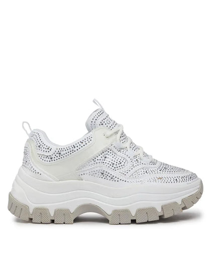 Guess Sneakersy FL82BIE SU12 Biały