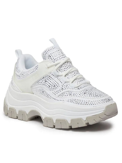 Guess Sneakersy FL82BIE SU12 Biały