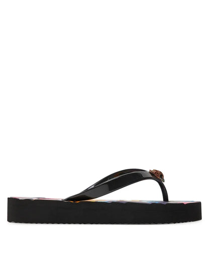 Kurt Geiger Japonki Kensington Q Flap Flop 8915399979 Czarny