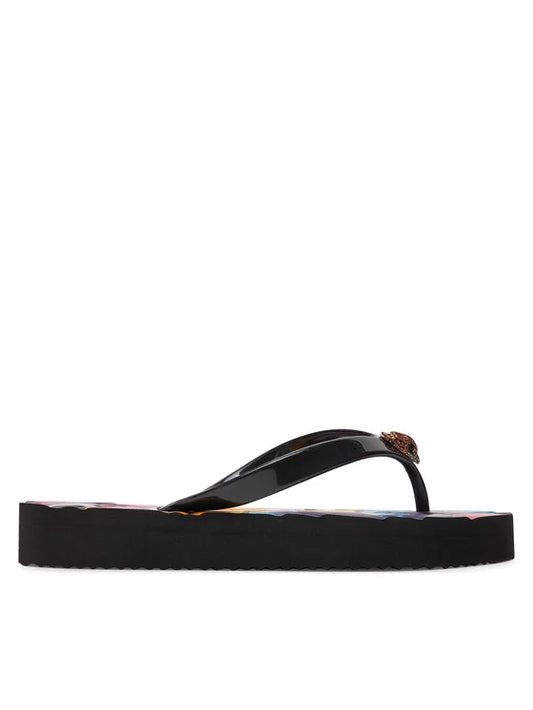 Kurt Geiger Japonki Kensington Q Flap Flop 8915399979 Czarny