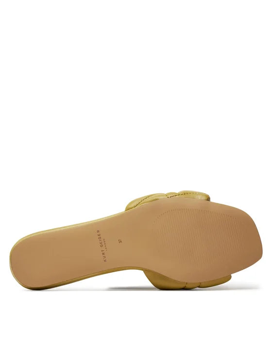 Kurt Geiger Klapki 2026643109 Żółty