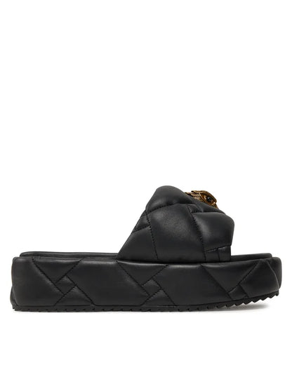 Kurt Geiger Klapki Kensington Puff Sandal 2017800109 Czarny