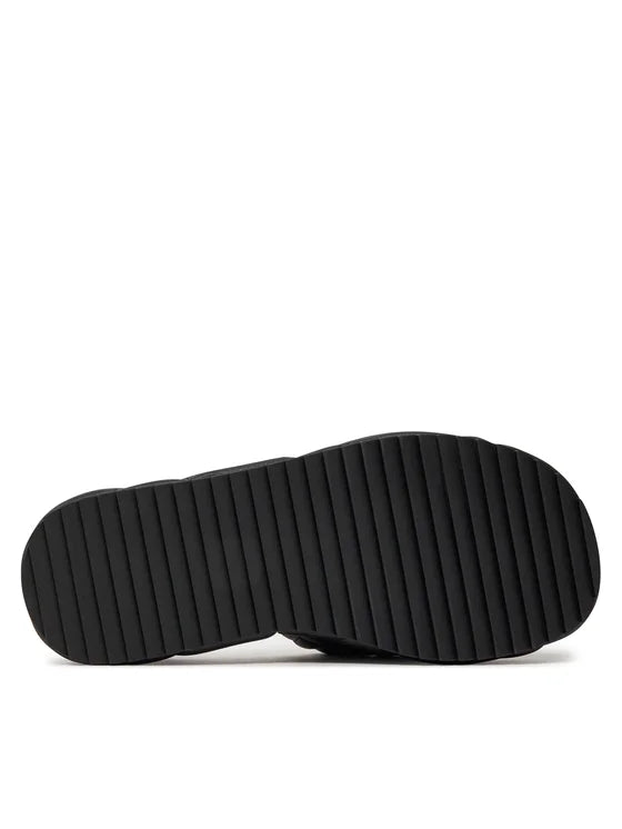 Kurt Geiger Klapki Kensington Puff Sandal 2017800109 Czarny