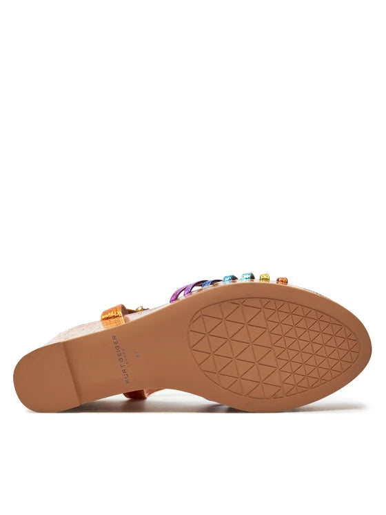 Kurt Geiger Sandały 2031769109 Kolorowy