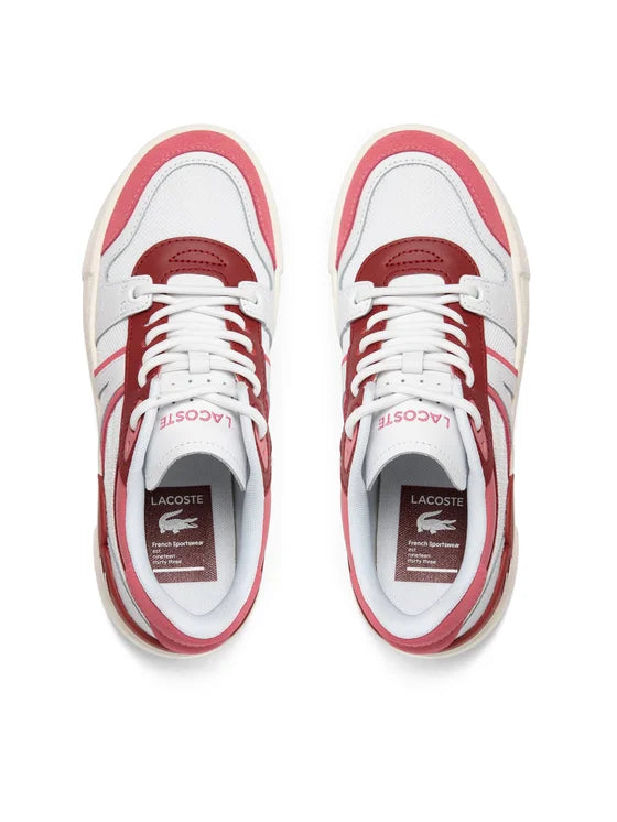 Lacoste Sneakersy L002 Evo Logo Tongue 747SFA0056 Biały
