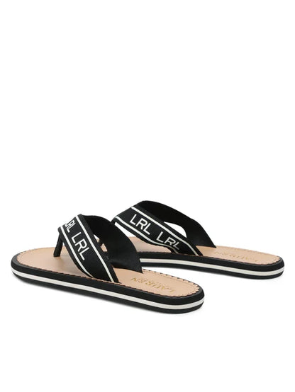 Lauren Ralph Lauren Japonki Roxxy 802860824001 Czarny
