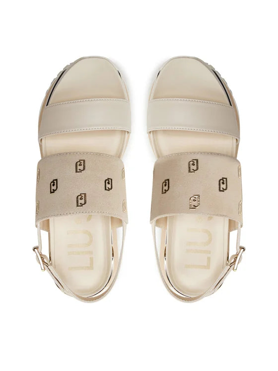 Liu Jo Sandały Maxi Wonder Sandal 08 BA4109 PX310 Beżowy