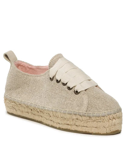 Manebi Espadryle Lace-Up Espadrilles R 3.9 E0
