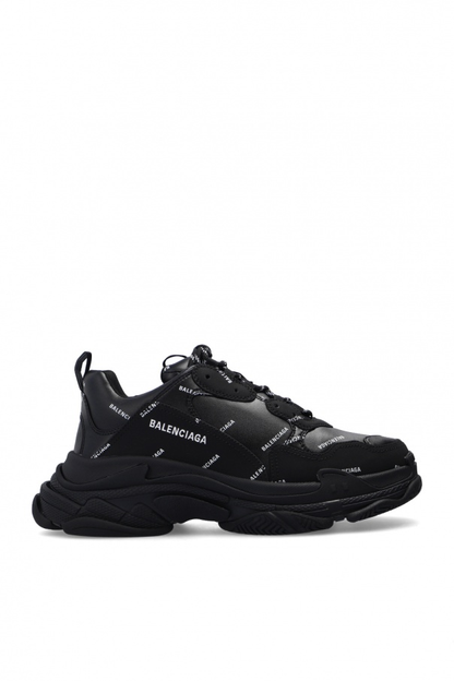BALENCIAGA CZARNY BUTY SPORTOWE ‘TRIPLE S’