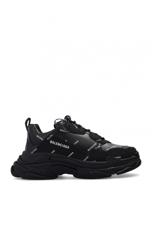 BALENCIAGA CZARNY BUTY SPORTOWE ‘TRIPLE S’