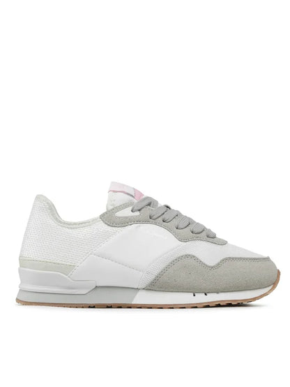 Pepe Jeans Sneakersy London W Troy PLS31466 Biały