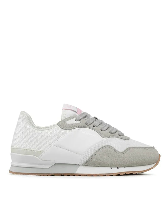 Pepe Jeans Sneakersy London W Troy PLS31466 Biały