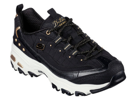 Skechers Sneakersy Ladies Night 149267/BKGD Czarny