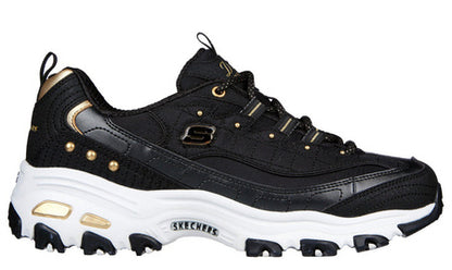 Skechers Sneakersy Ladies Night 149267/BKGD Czarny