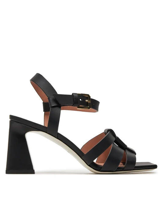 Pollini Sandały SA16607C0ITT0000 Czarny