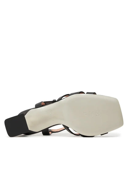 Pollini Sandały SA16607C0ITT0000 Czarny