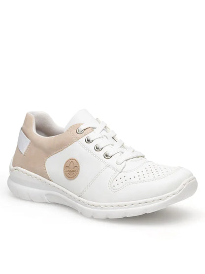 Rieker Sneakersy L3214-80 Biały