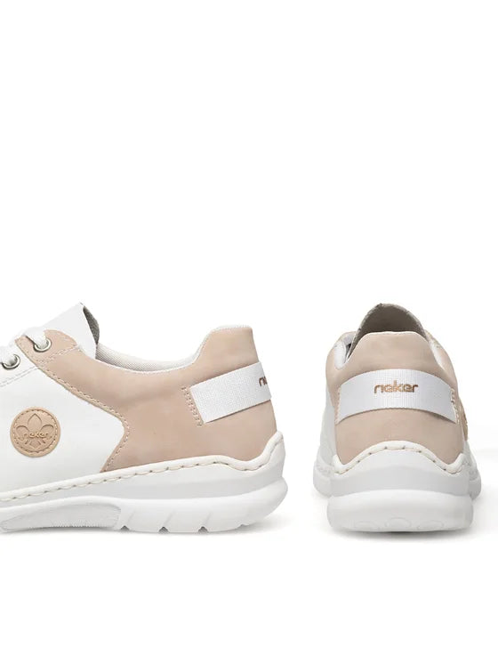 Rieker Sneakersy L3214-80 Biały