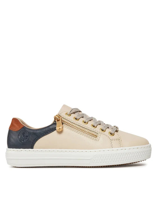 Rieker Sneakersy L59A1-60 Beżowy