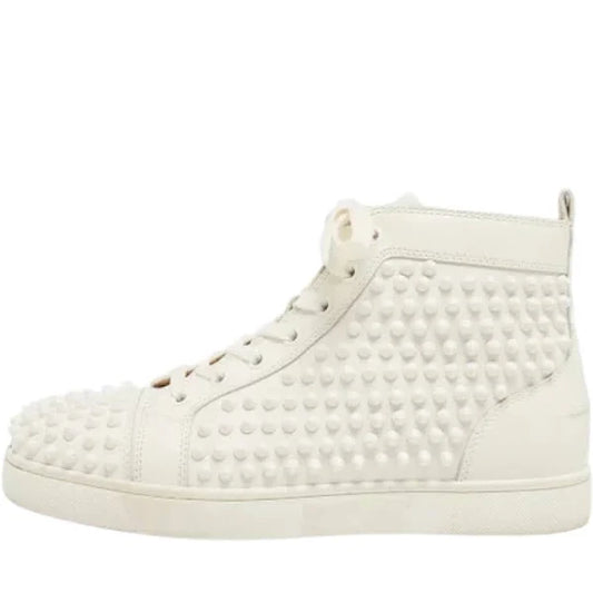 Christian Louboutin Pre-owned, Pre-owned, Kobieta, Biały, Pre-owned Leather sneakers