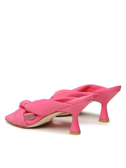 Stuart Weitzman Klapki Playa 75 Knot Sandal S7073 Różowy