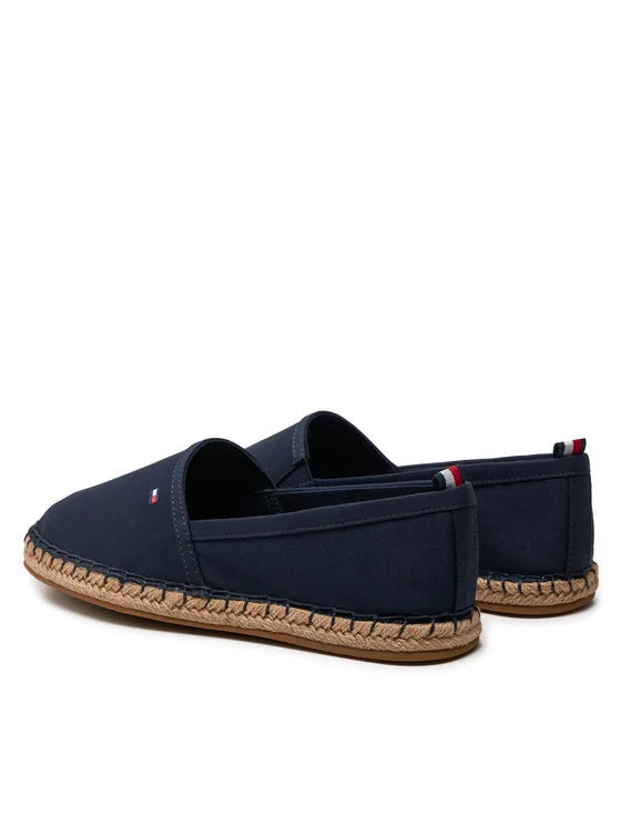 Tommy Hilfiger Espadryle Basic Tommy Flat Espadrille FW0FW06497