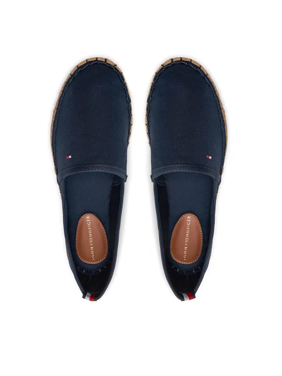 Tommy Hilfiger Espadryle Basic Tommy Flat Espadrille FW0FW06497