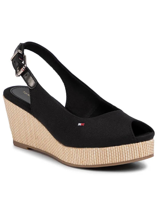 Tommy Hilfiger Espadryle Iconic Elba Sling Back Wedge FW0FW04788