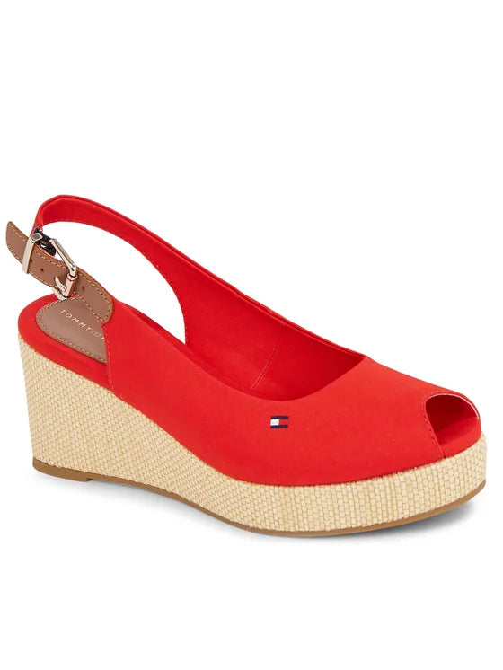 Tommy Hilfiger Espadryle Iconic Elba Sling Back Wedge FW0FW04788