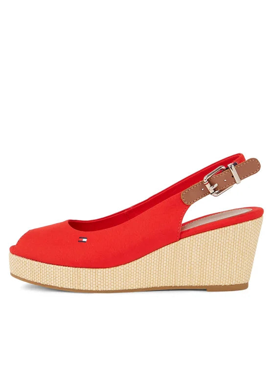 Tommy Hilfiger Espadryle Iconic Elba Sling Back Wedge FW0FW04788