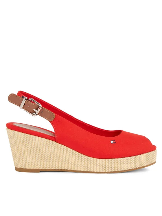 Tommy Hilfiger Espadryle Iconic Elba Sling Back Wedge FW0FW04788
