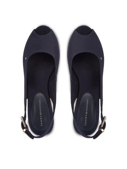 Tommy Hilfiger Espadryle Iconic Elba Sling Back Wedge FW0FW04788