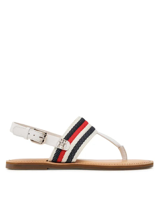 Tommy Hilfiger Sandały Flat Sandal Corporate FW0FW06988