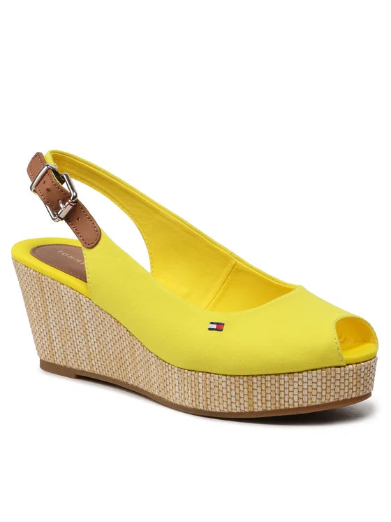 Tommy Hilfiger Espadryle Iconic Elba Sling Back Wedge FW0FW04788